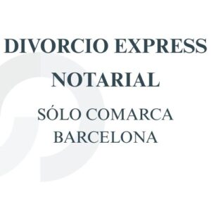 Divorcio Express Notarial
